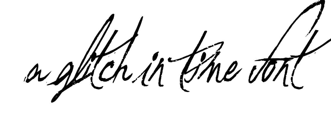 A Glitch In Time Font Download