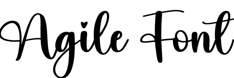Agile Font Download