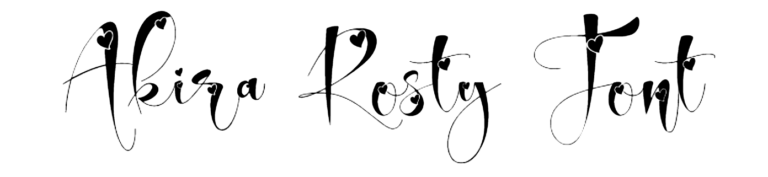 Akira Rosty Font Download