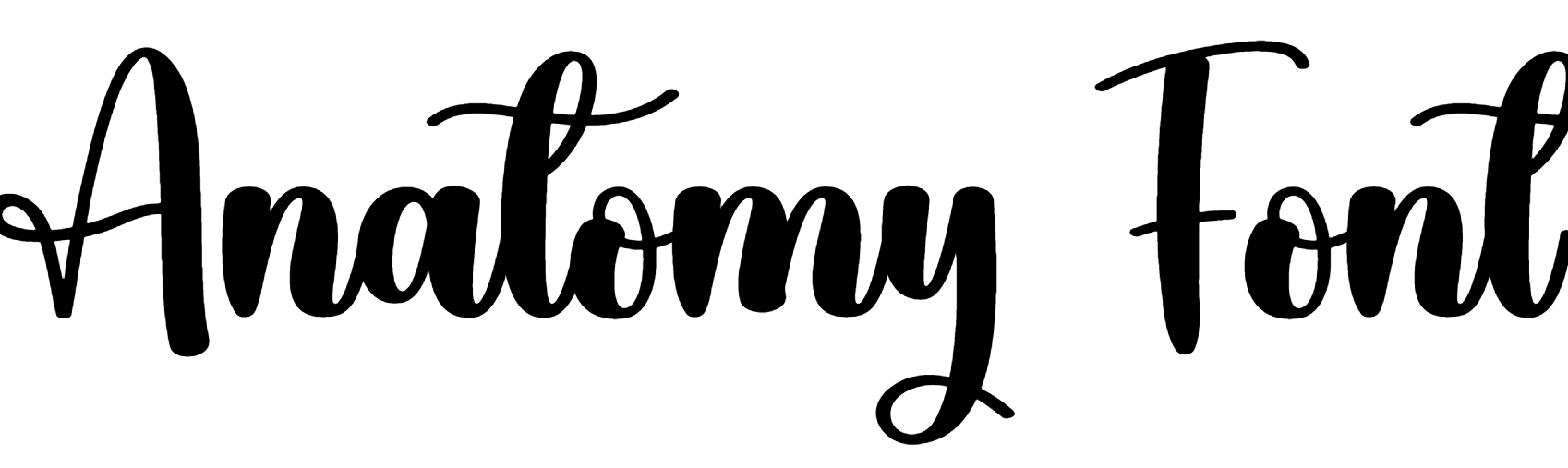 Anatomy Font Download