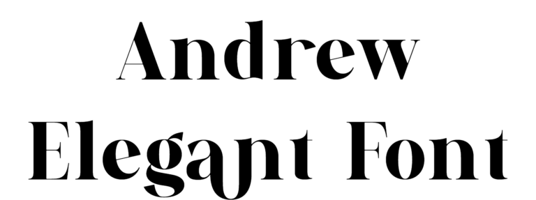 Andrew Elegant Font Download