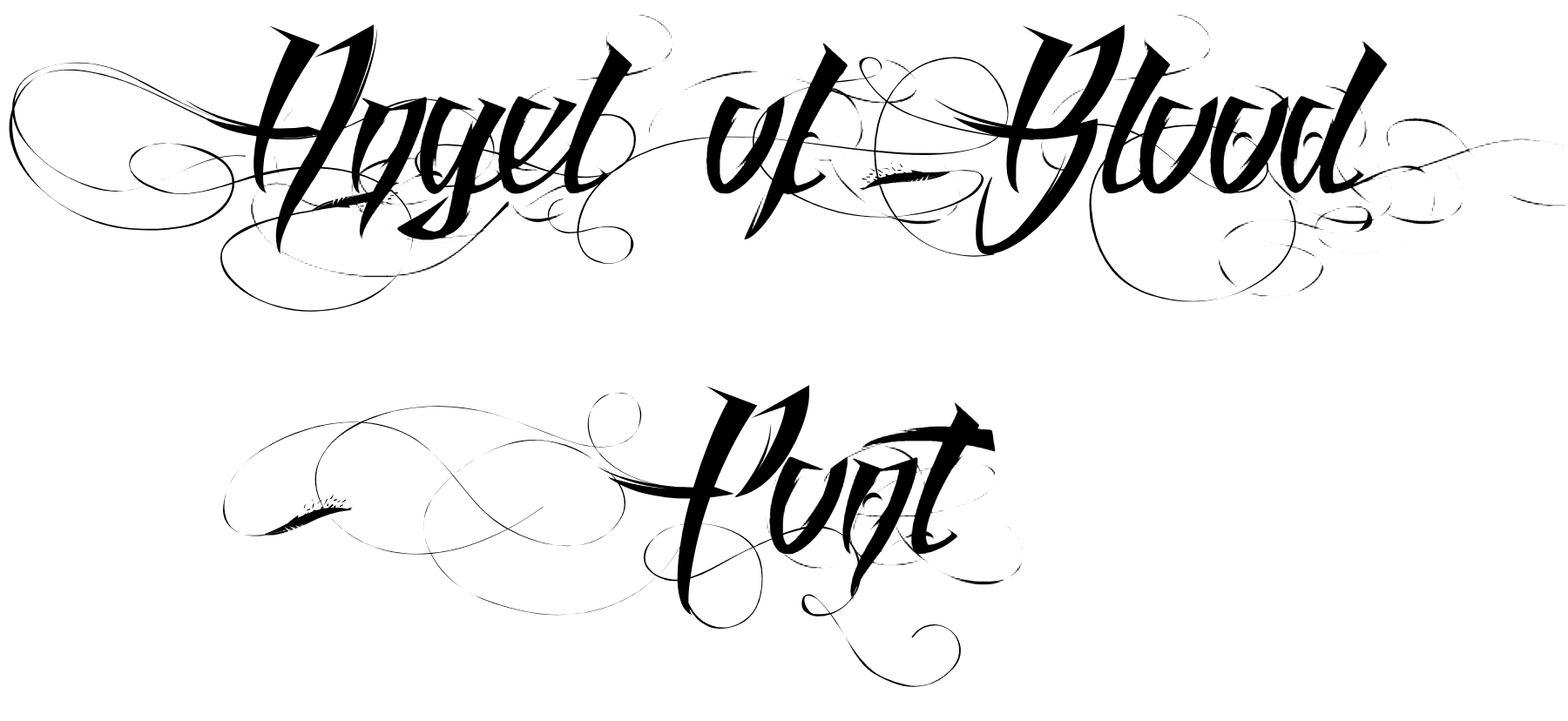 Angel of Blood Font Download
