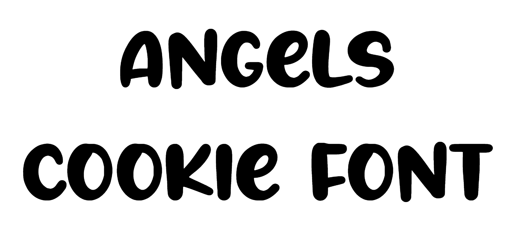 Angels Cookie Font free Download