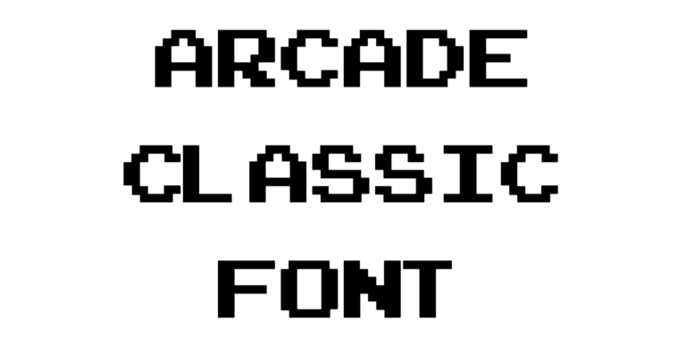 Arcade Classic Font Download