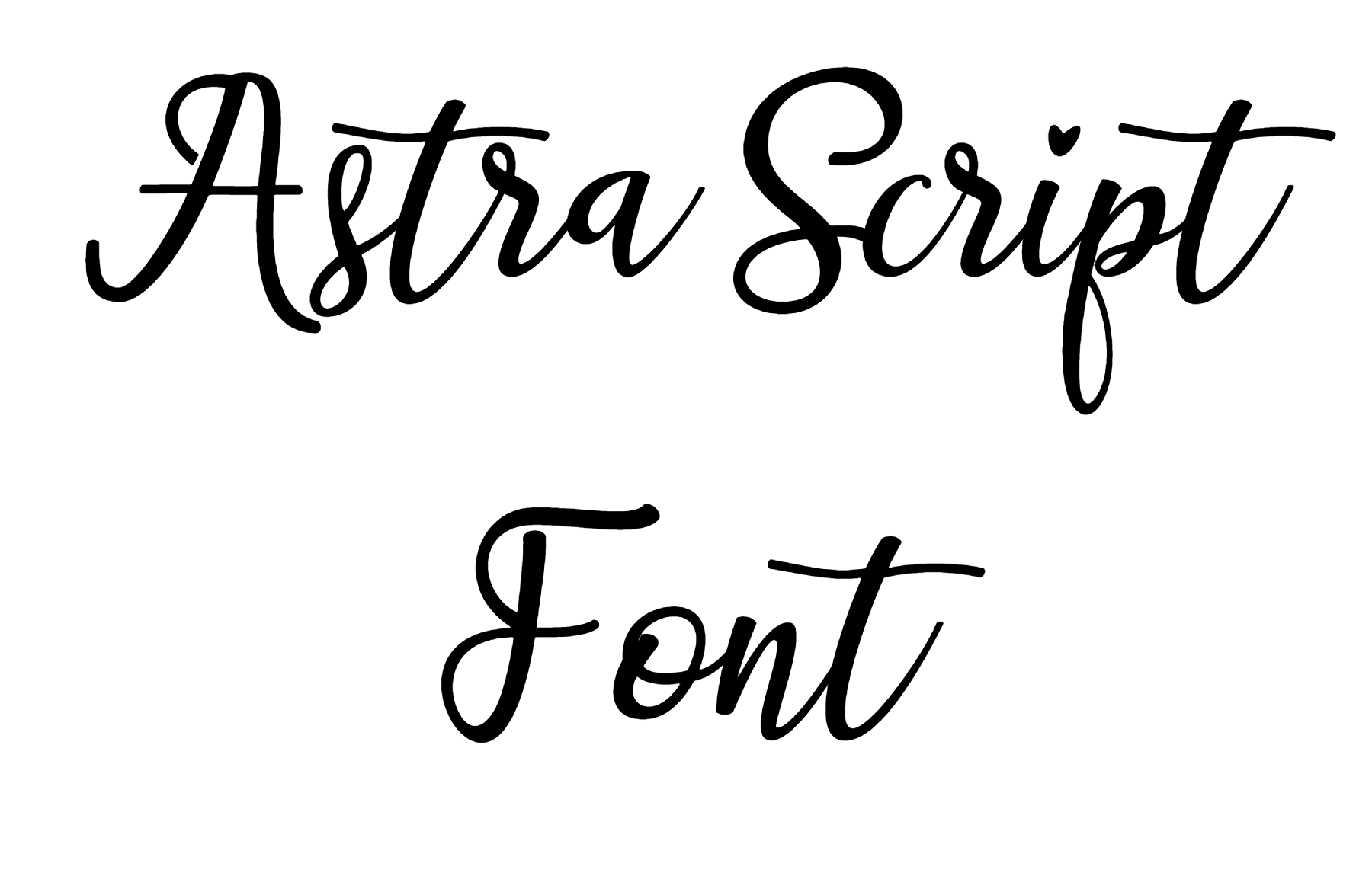 Astra Script Font Download