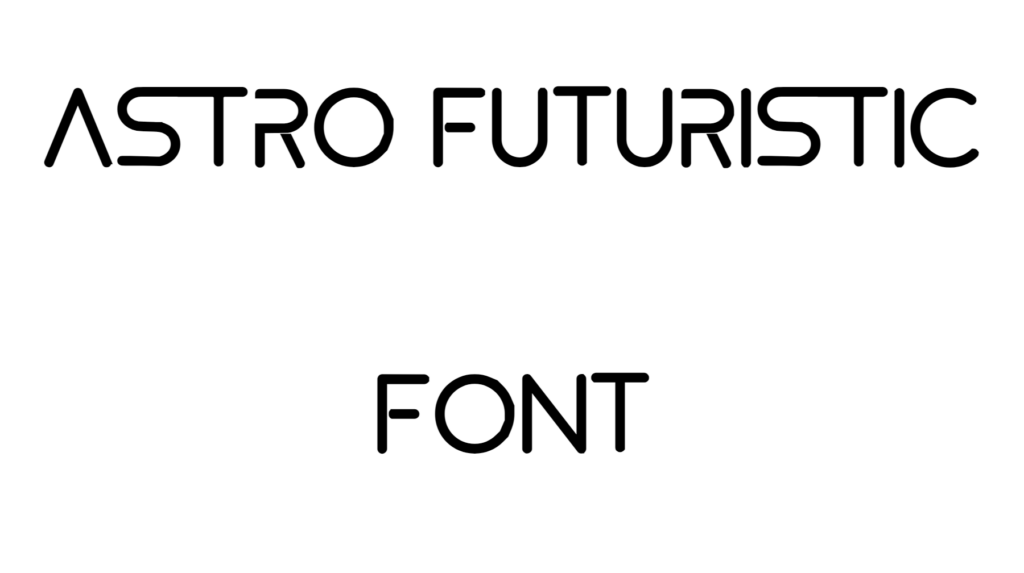 Astro Futuristic Font | DafontStyle