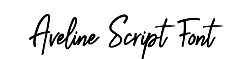 Aveline Script Font Download