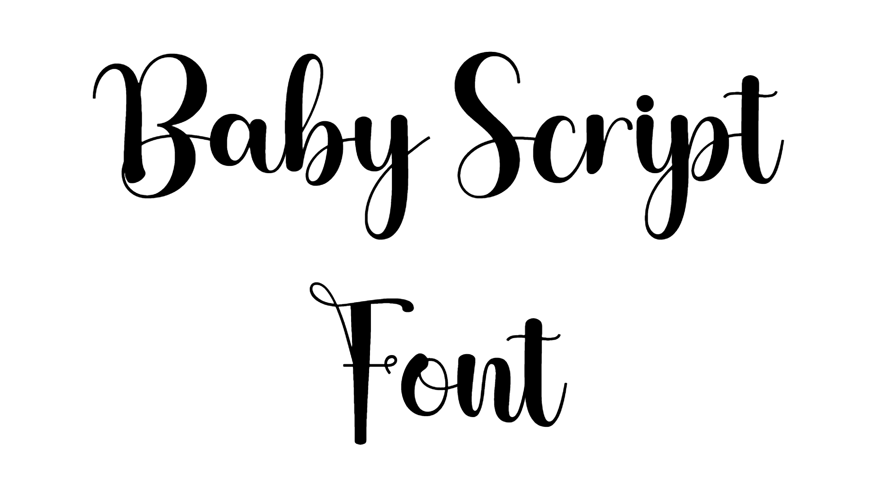 Baby Script Font Download