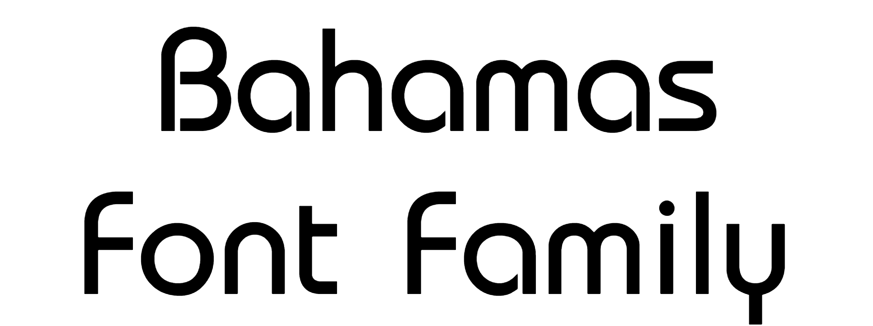 Bahamas Font Download, #vahamas