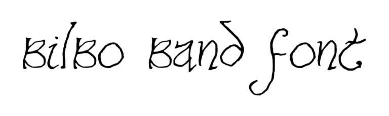 Bilbo Hand Font Download
