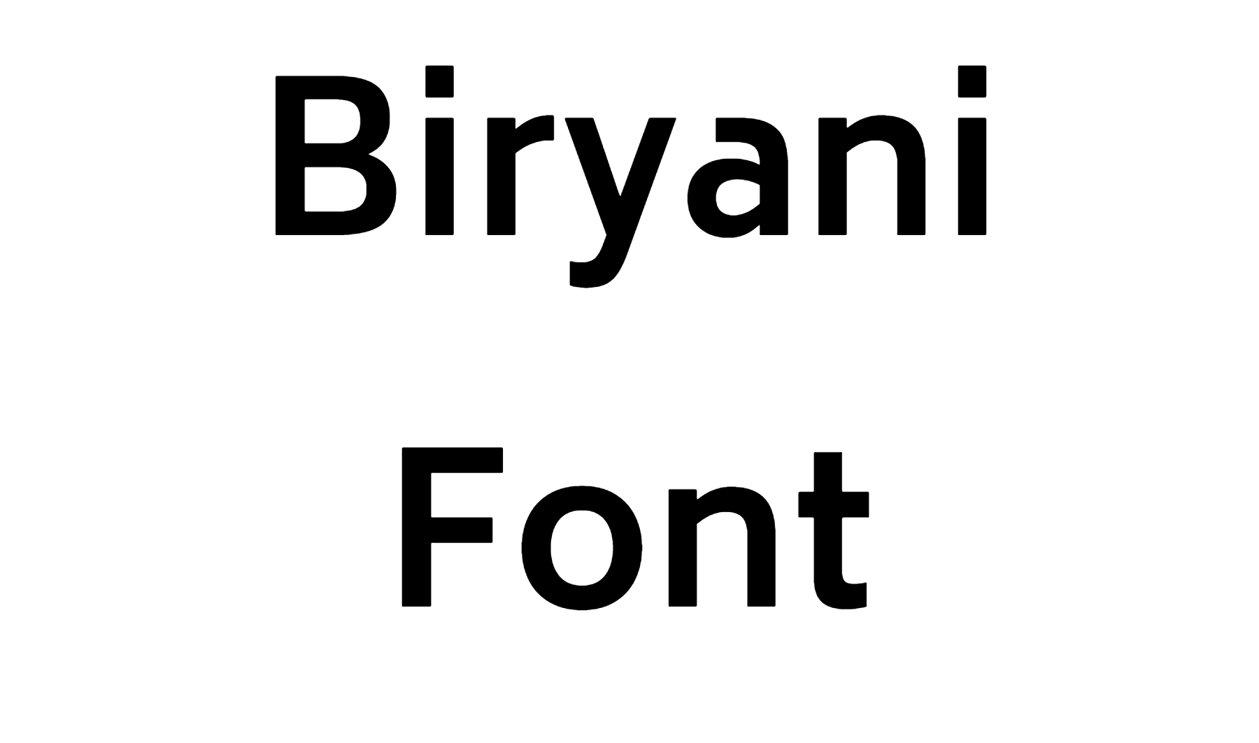 Biryani Font Download, #Biryani Black #Biryani Heavy #Biryani Black #Biryani logo