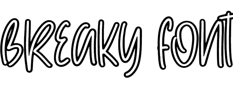 Breaky Font Download