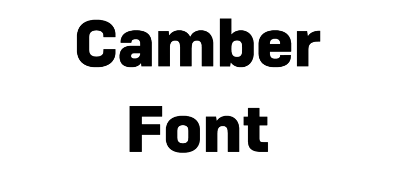 Camber Font Download, #kamber