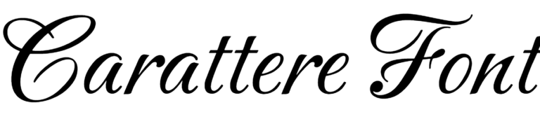 Carattere Font Download