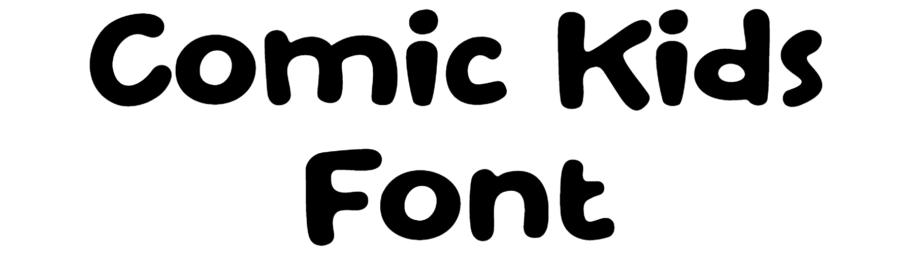 Comic Kids Font Download