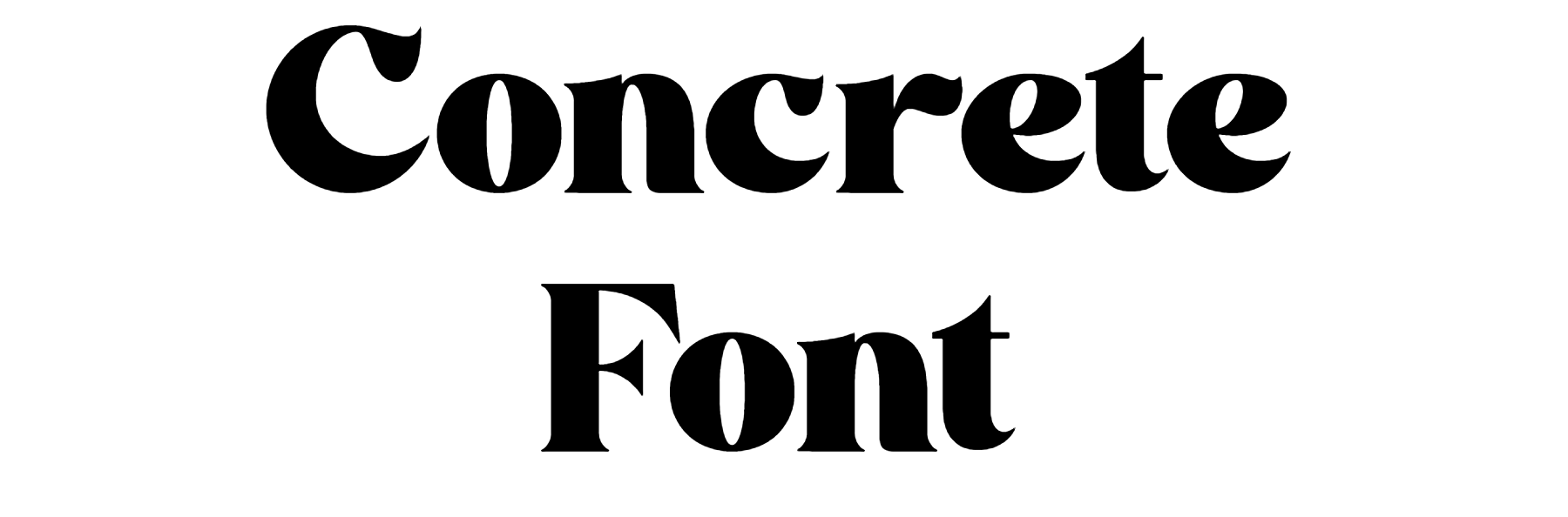 Concrete Font Download