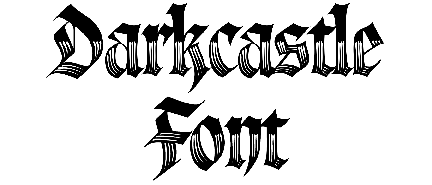 Darkcastle Font Download