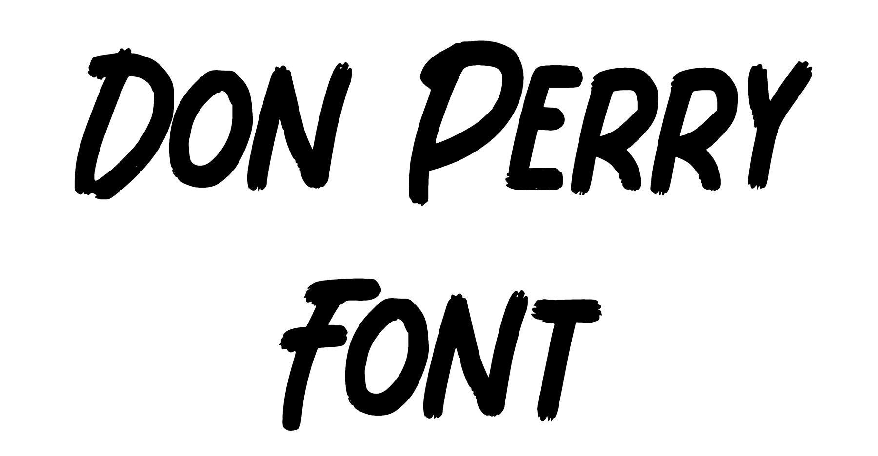 Don Perry Font Download