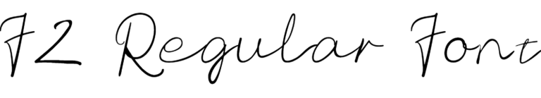 F2 Regular Font Download