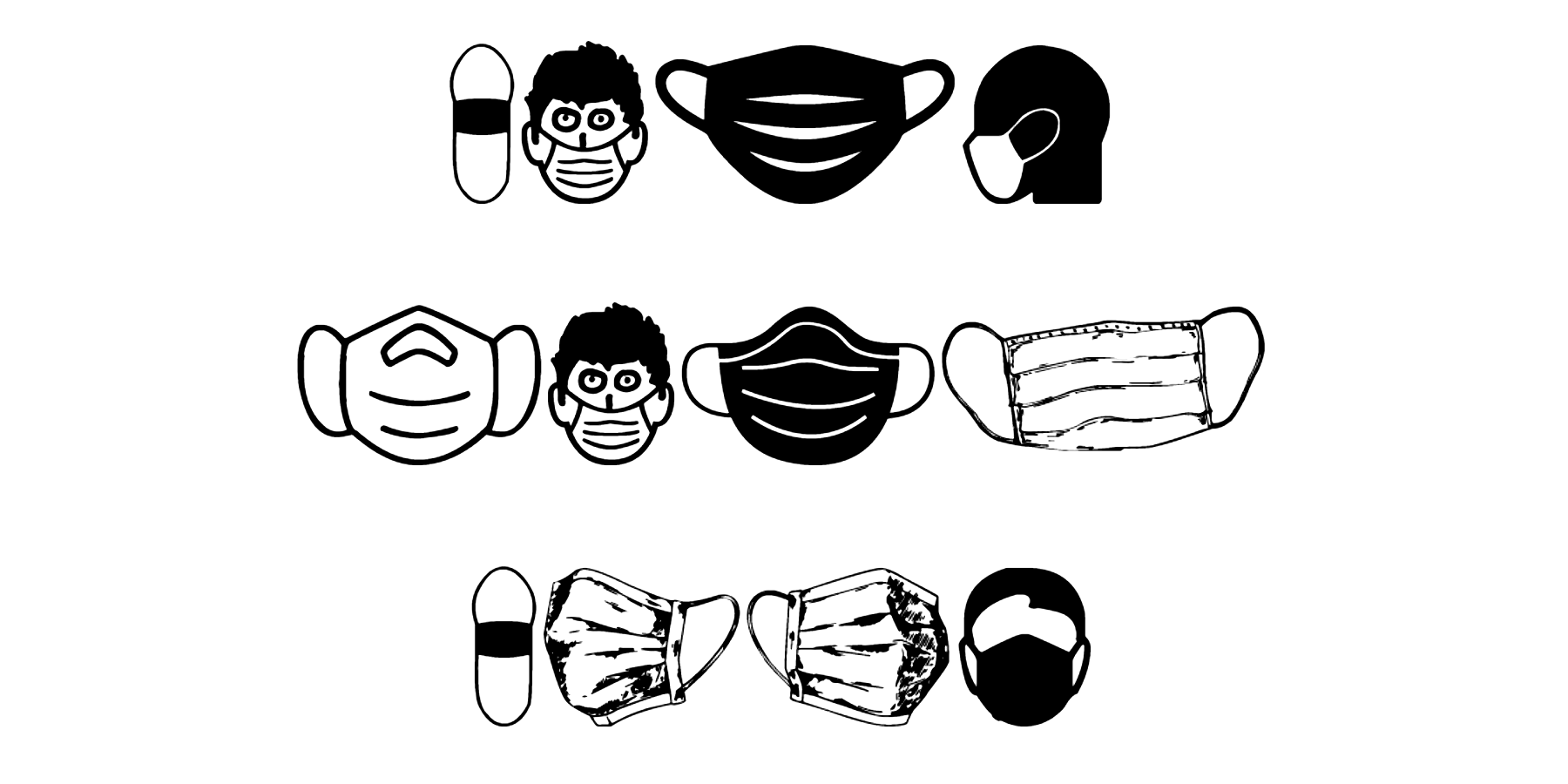 Face Mask Font Download