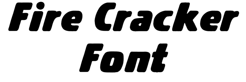 Fire Cracker Font | DafontStyle
