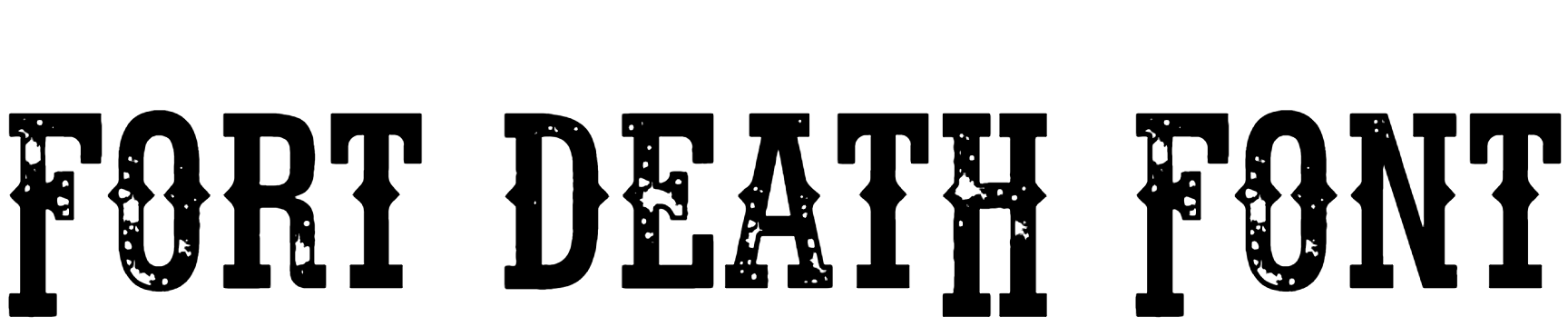 Fort Death Font Download