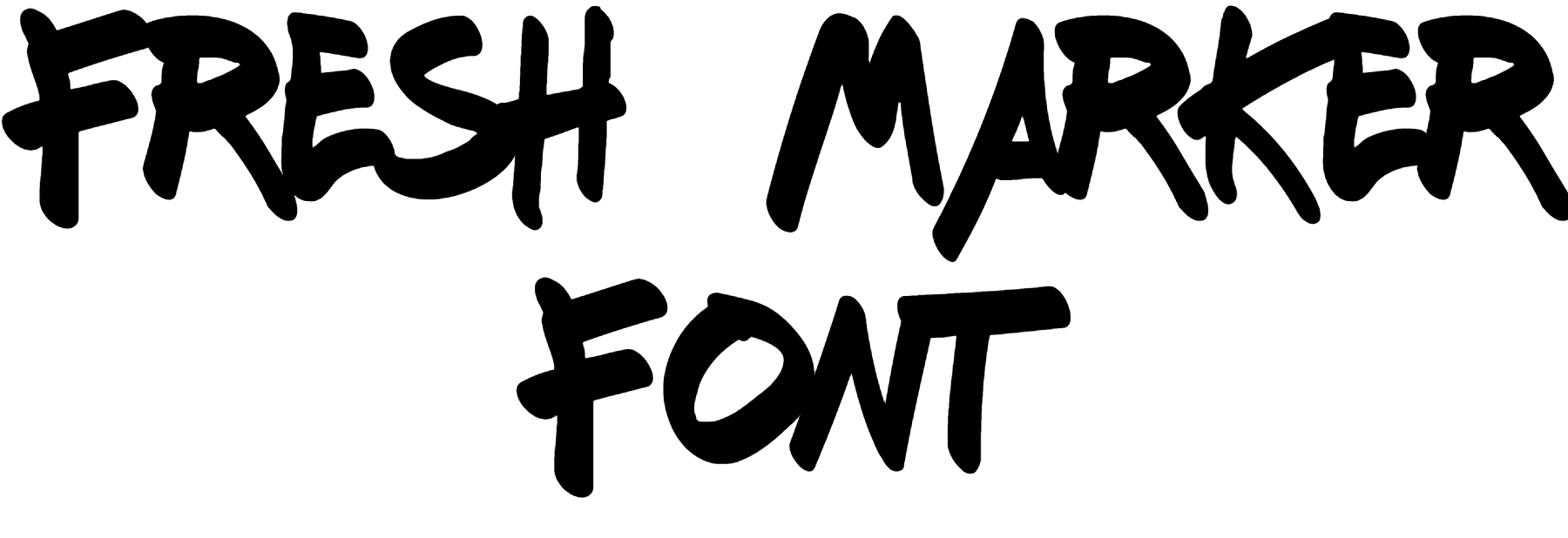 Fresh Marker Font Download