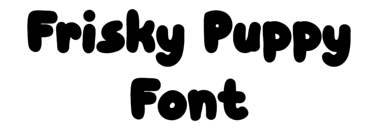 Frisky Puppy Font Download