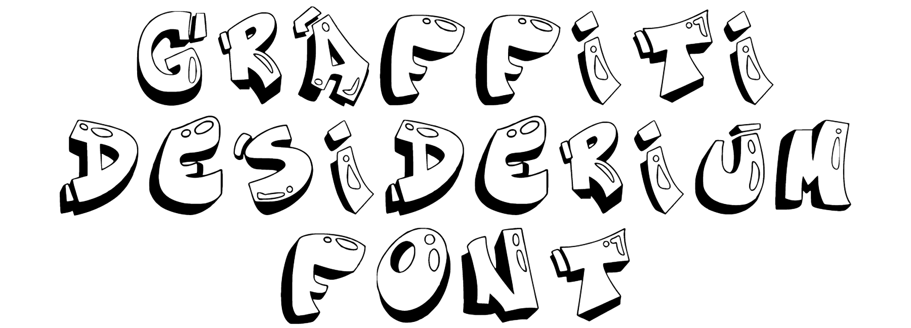 Graffiti Desiderium Font Download