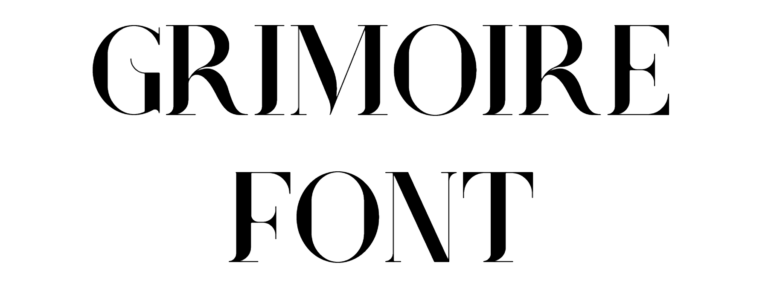Grimoire Font Download