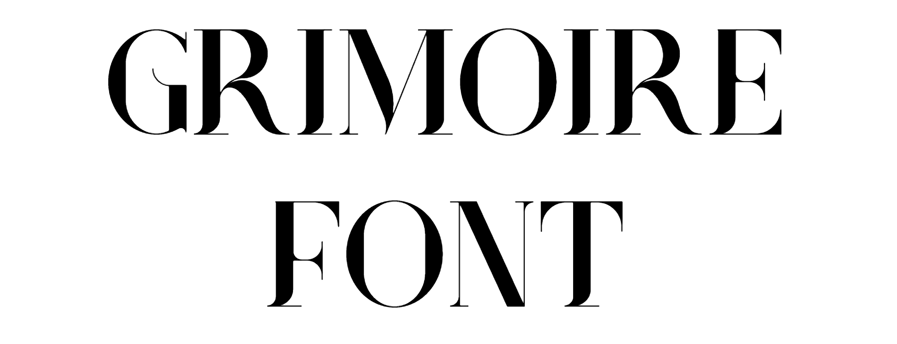 Grimoire Font Download