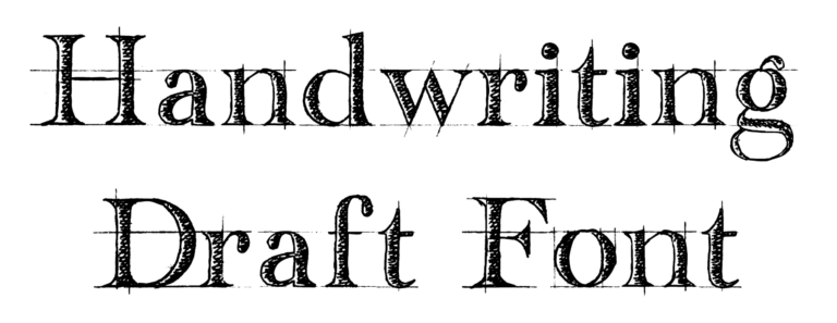 Handwriting Draft Font Download