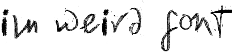 IM Weird Font Download, #Subhashish Handwriting