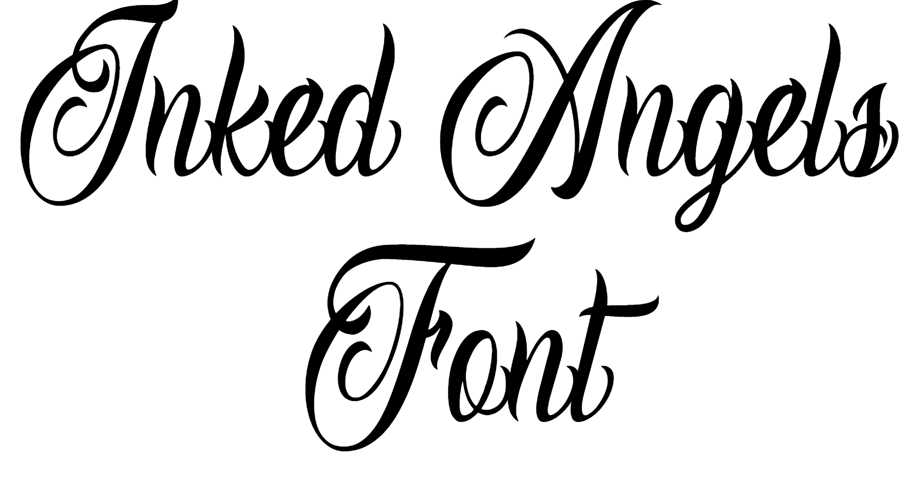 Inked Angels Font free Download