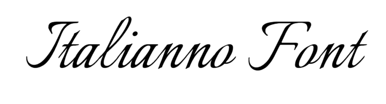 Italianno Font Download