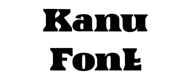 Kanu Font Download