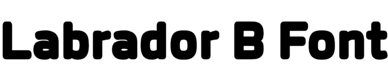 Labrador B Font Download