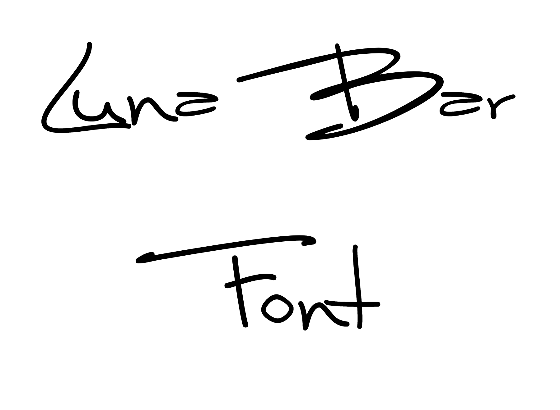 Luna Bar Font Download