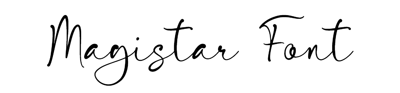 Magistar Font Download