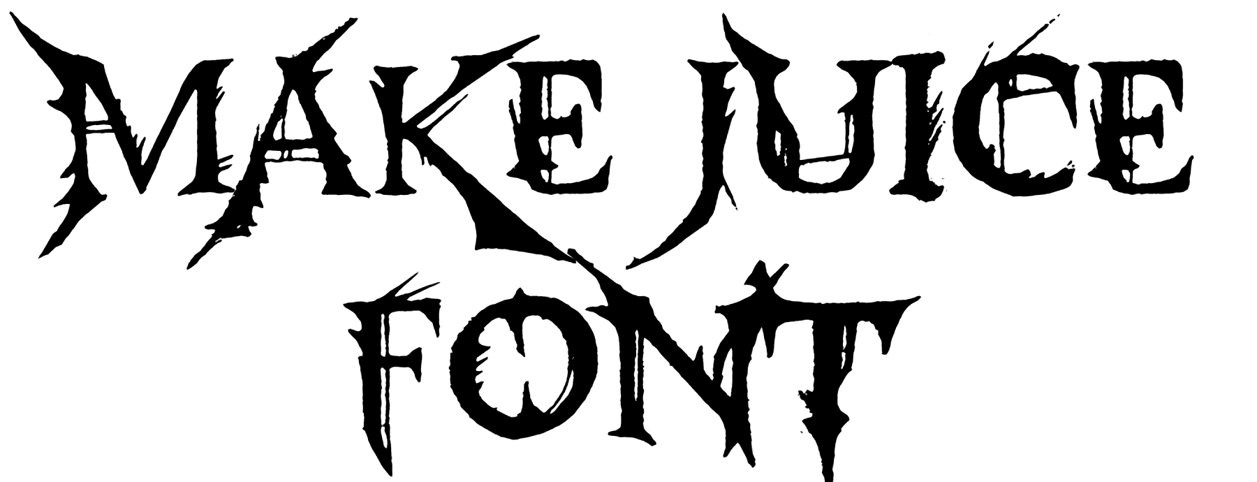 Make Juice Font Download