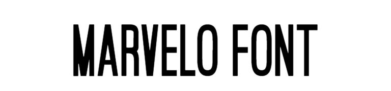 Marvelo Font Download