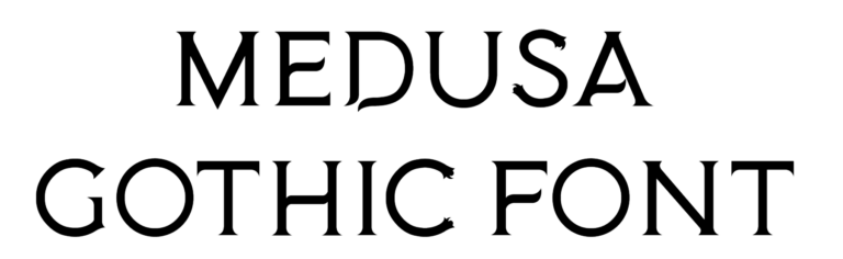 Medusa Gothic Font Download
