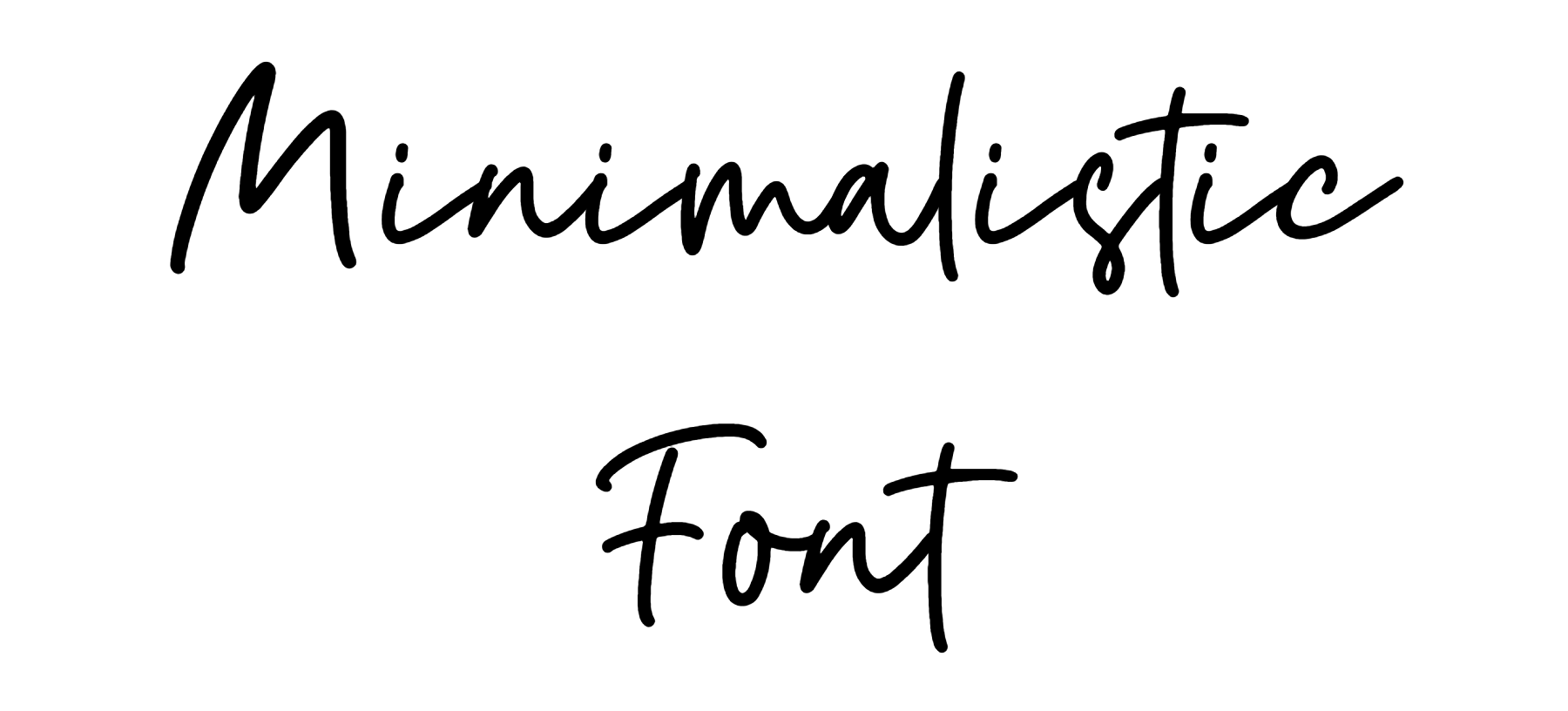 Minimalistic Font Download