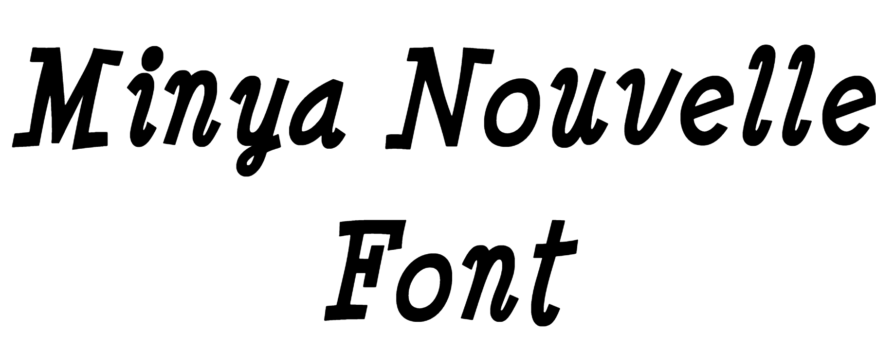 Minya Nouvelle Font Download