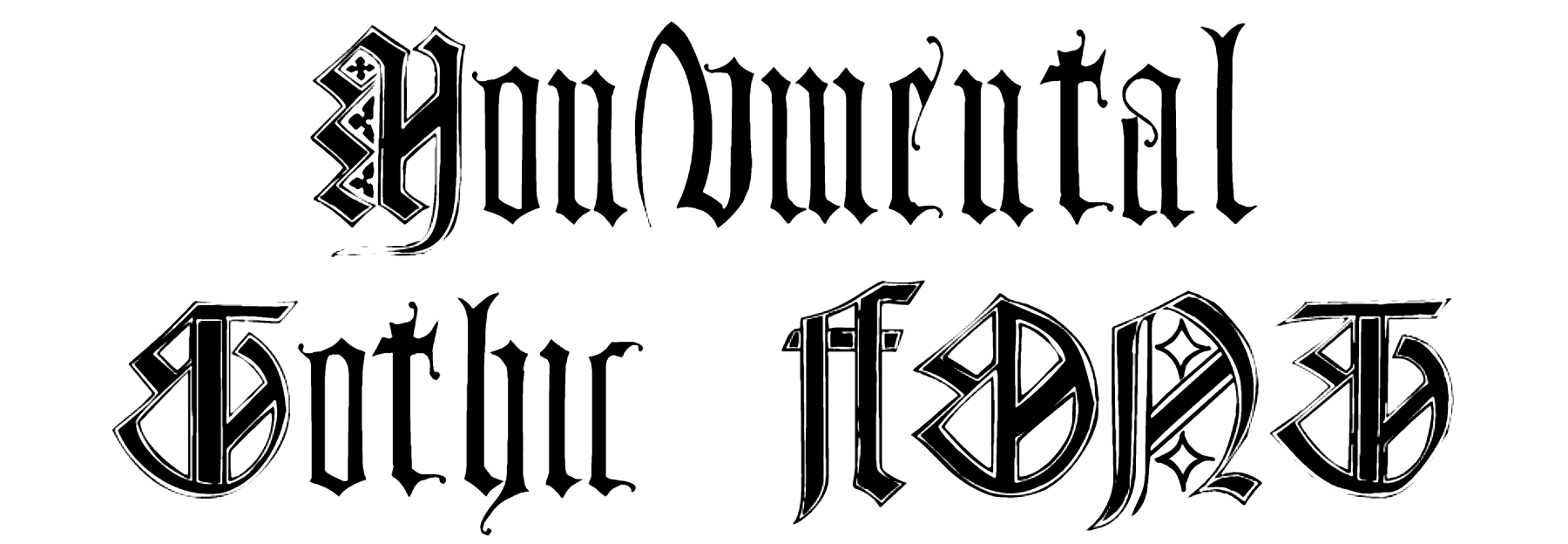 Monumental Gothic Font Download