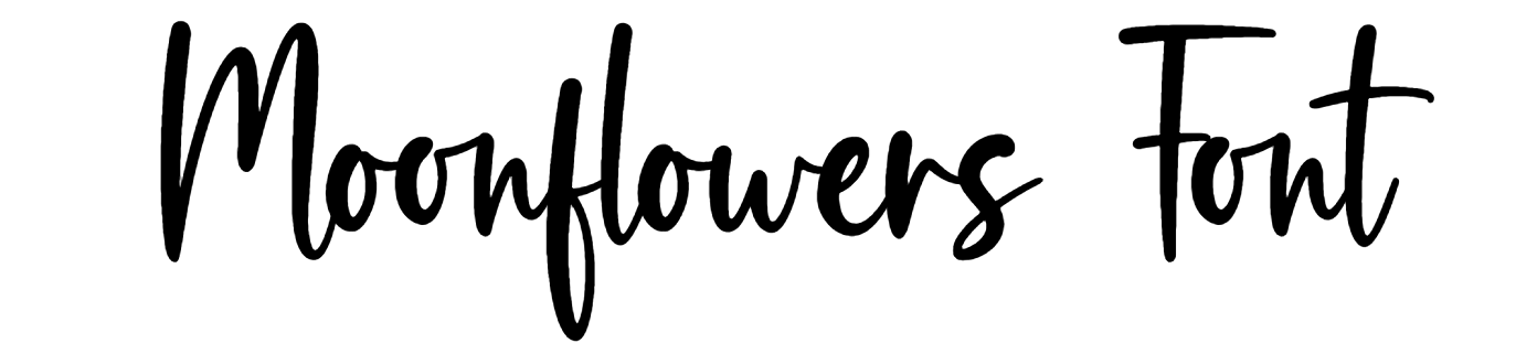 Moonflowers Font Download