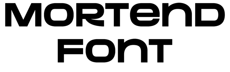 Mortend Font Download, Mortend Extra Bold