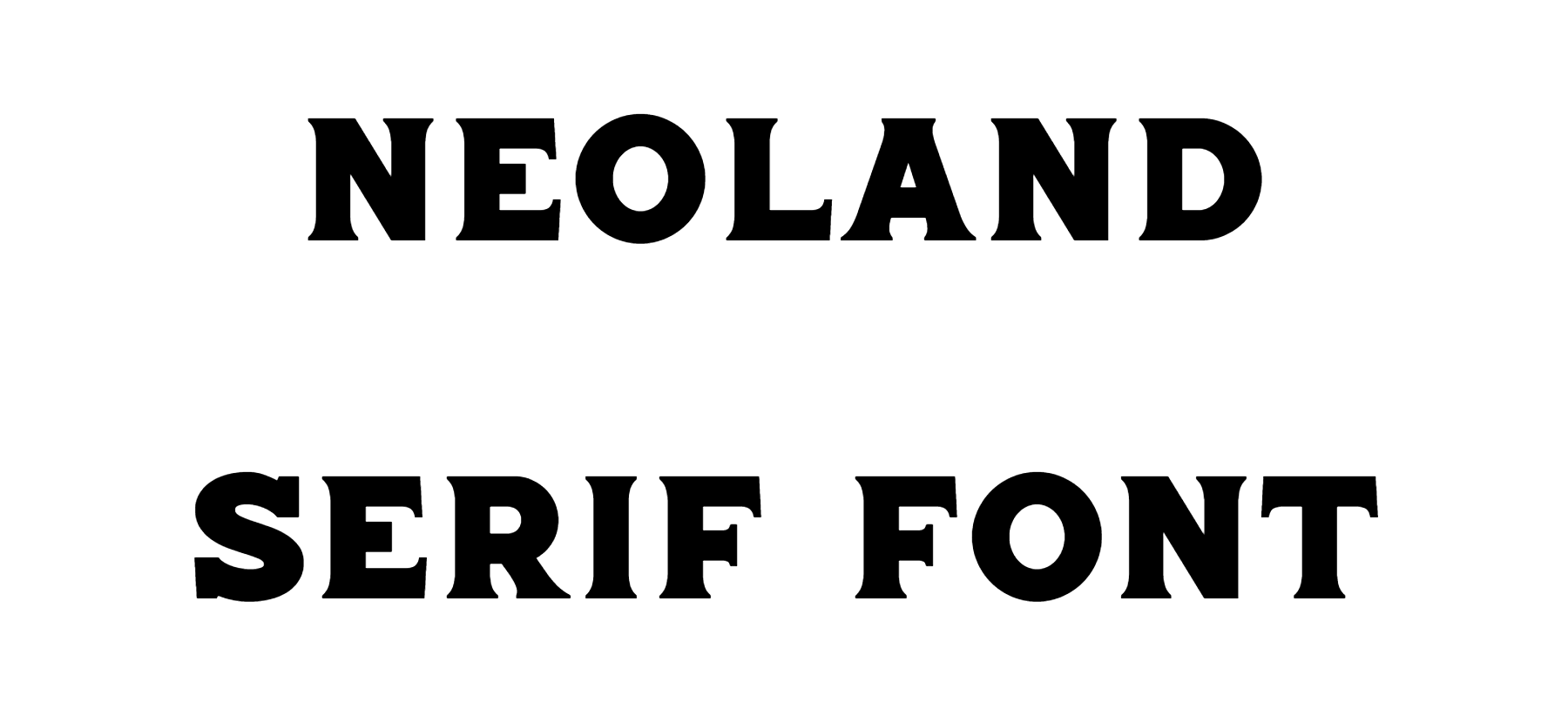 Neoland Serif Font Download