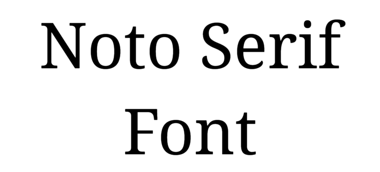 Noto Serif Font Download, #notif