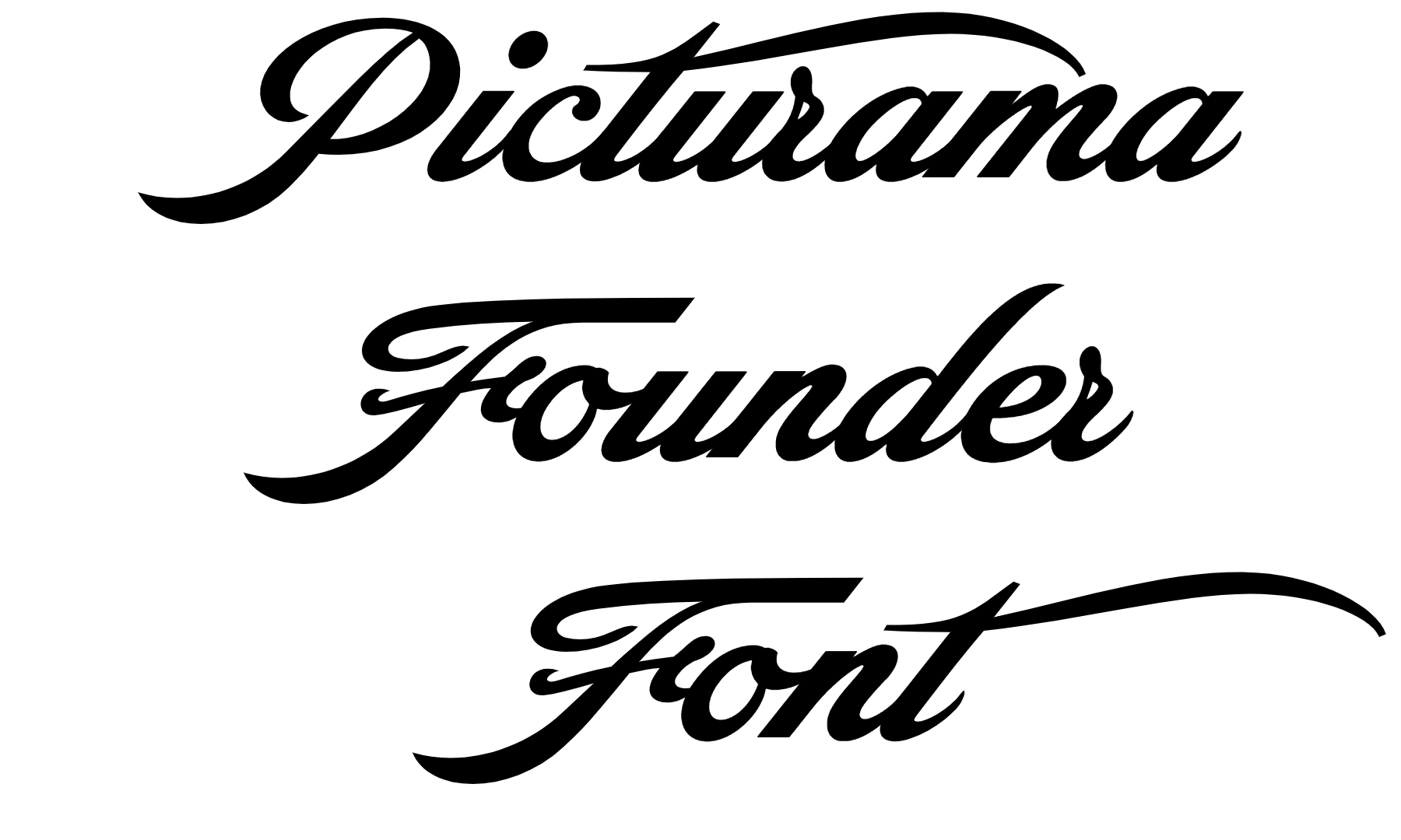 Picturama Founder Font Download